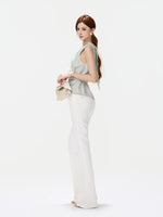 Lyocell Halter Wrap Top