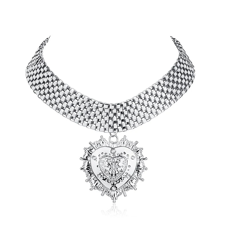 Retro Punk Love Choker