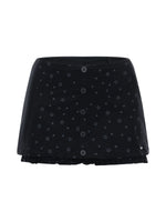 Star Ruffle Mini Skirt