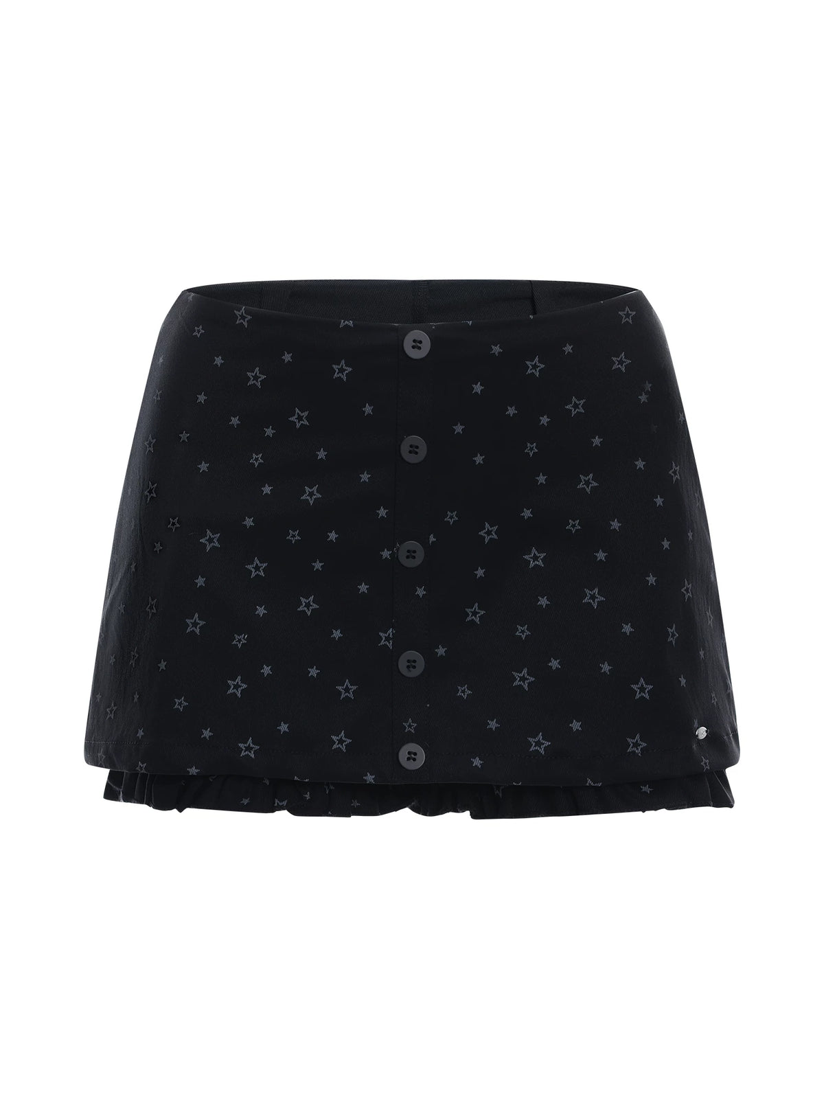 Star Ruffle Mini Skirt