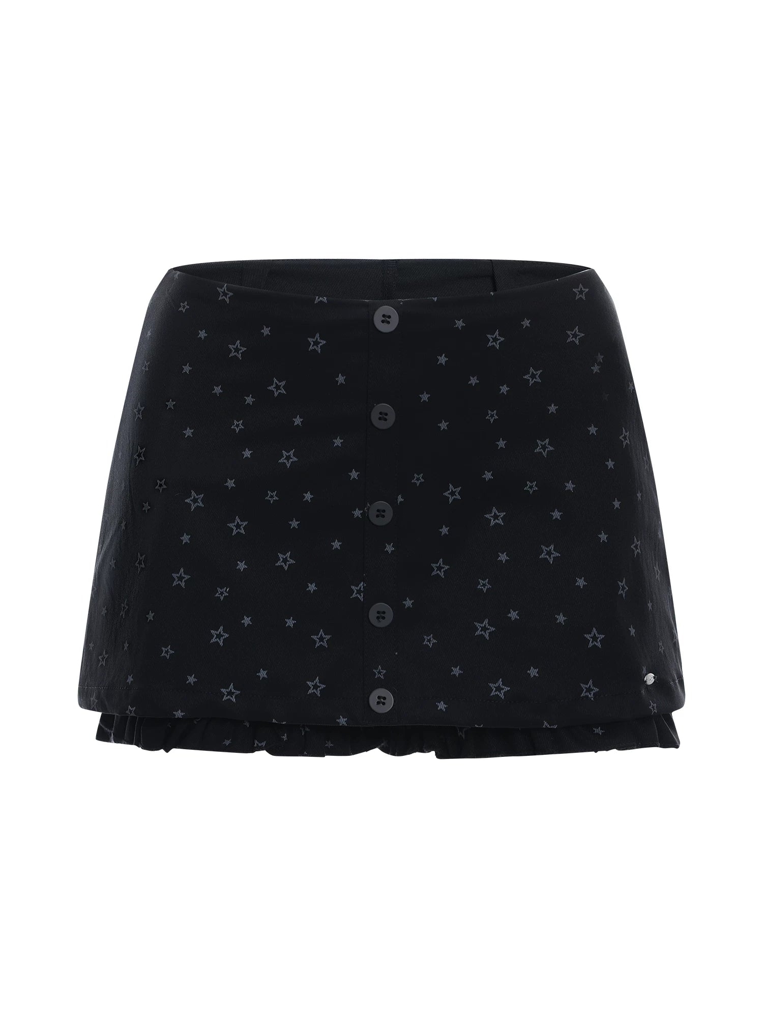 Star Ruffle Mini Skirt