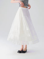 Feather Tulle Skirt