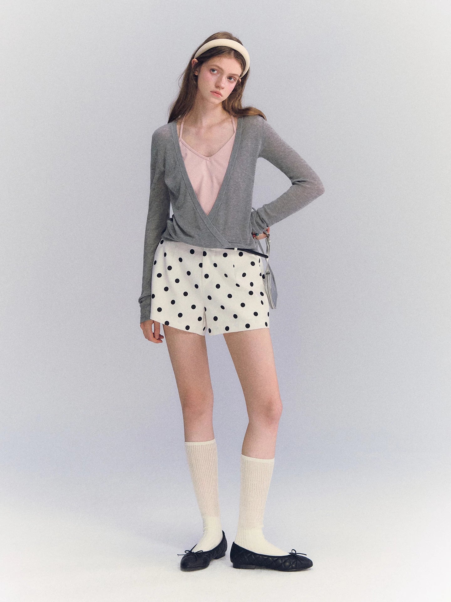 Layered Halter Knit Top