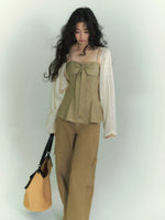 Batwing Cardigan & Camisole Set