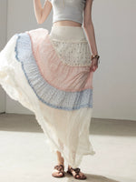 Lace Polka Dot Skirt