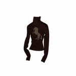 Crystal-Embellished Turtleneck