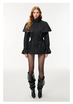 Classic Detachable Cape Trench Coat