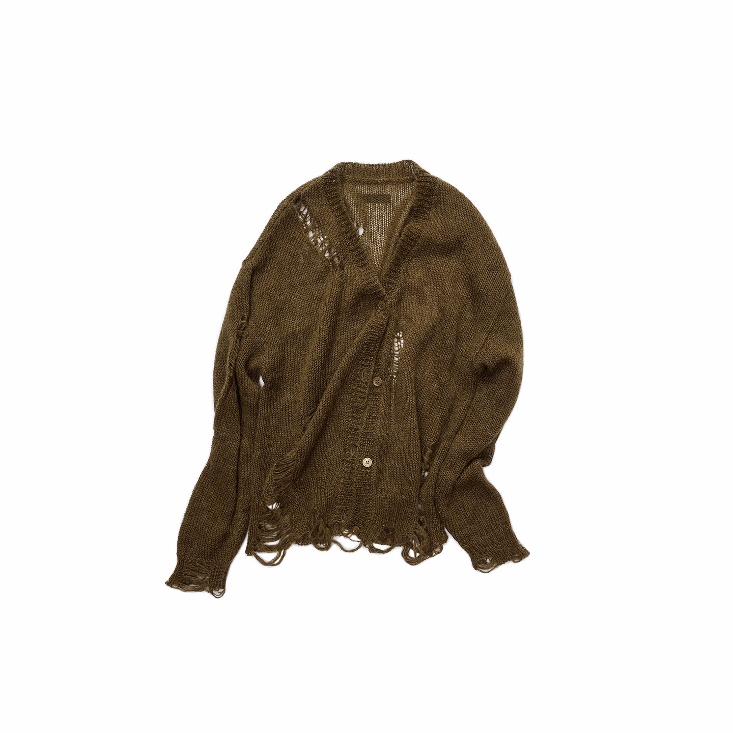 Mohair Star Cutout Cardigan