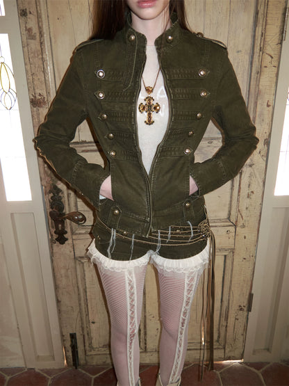 Napoleon Double Breasted Canvas Jacket