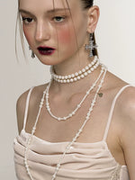 Multi-layer Long Baroque Necklace