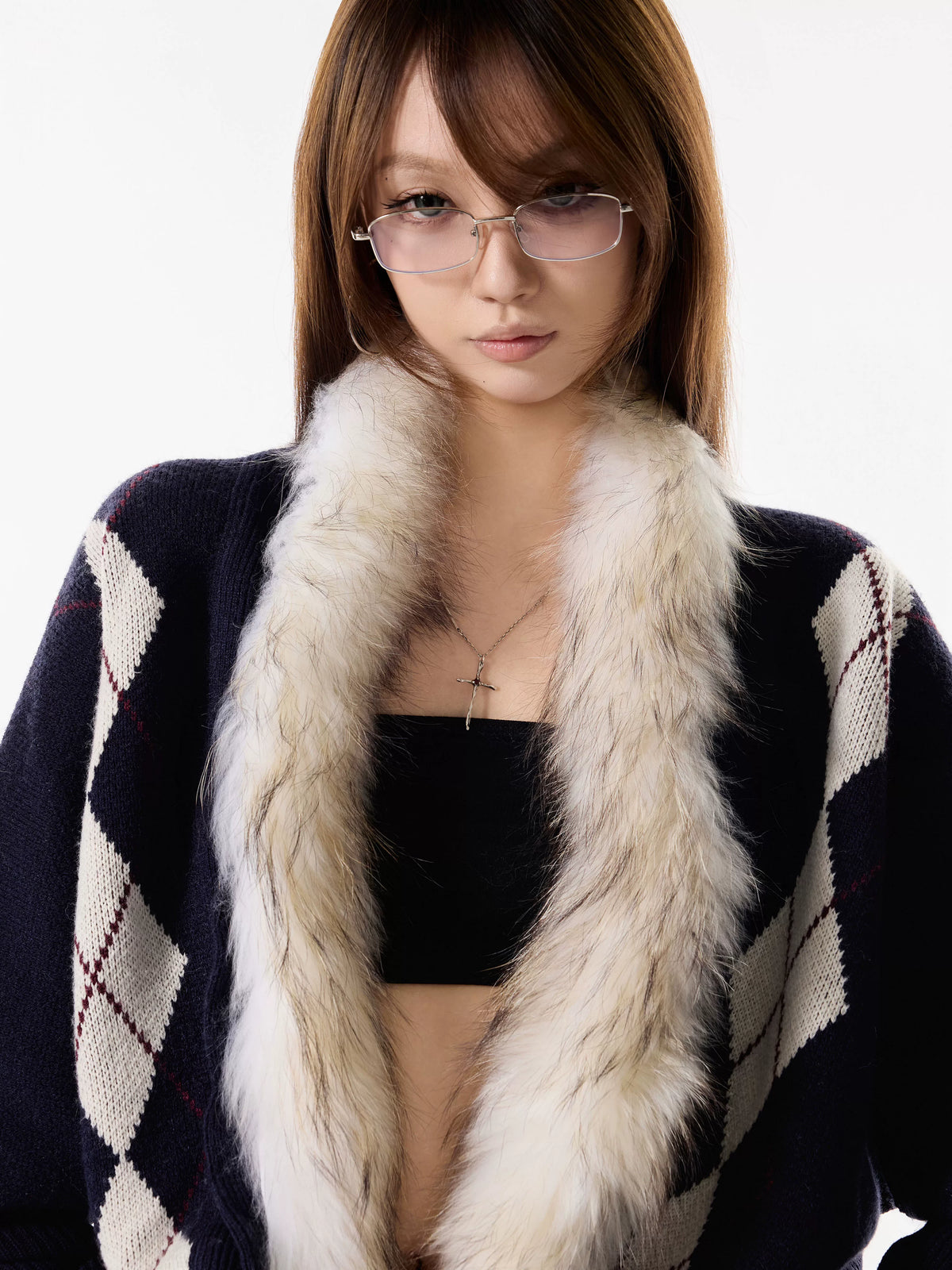 Diamond Knit Cardigan