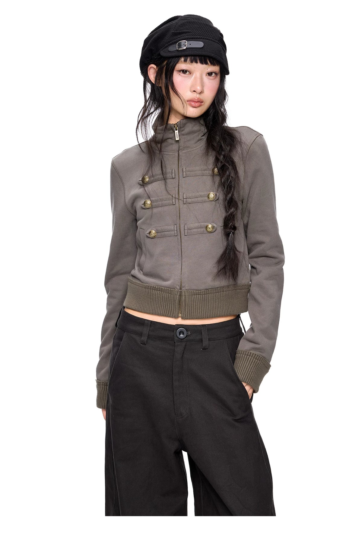 Napoleon Stand Collar Jacket