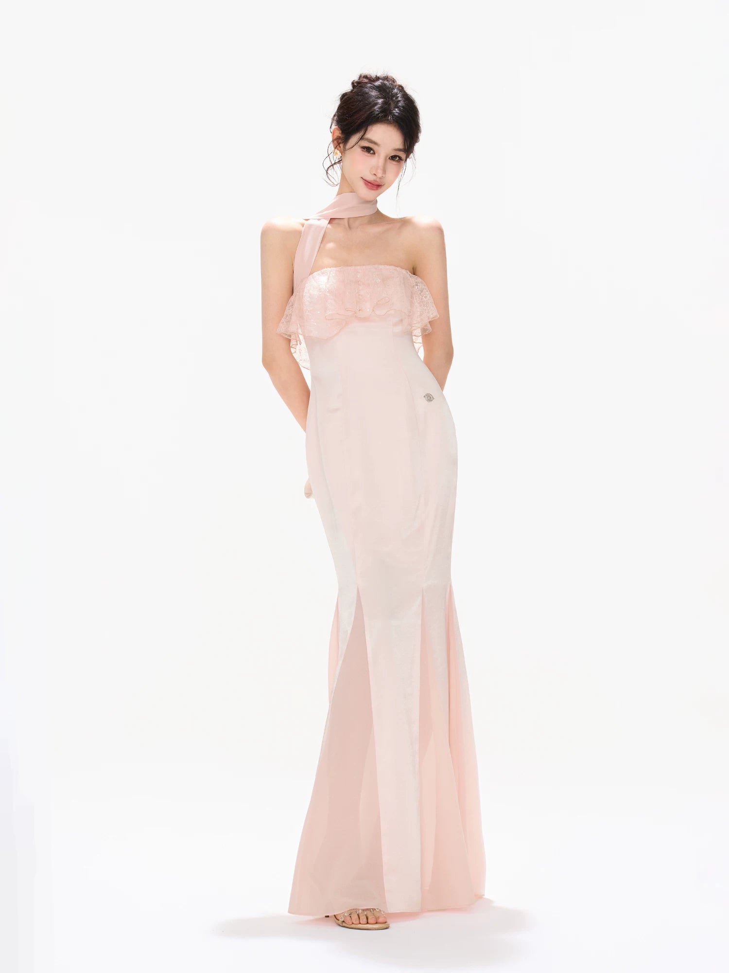Lace Mermaid Maxi Dress