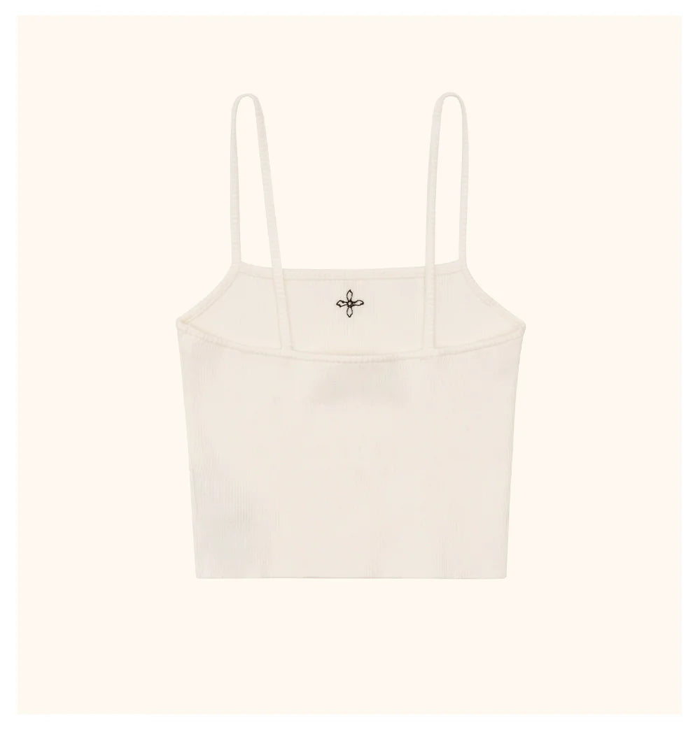 Compass Cruciferous Knitted Tank Top