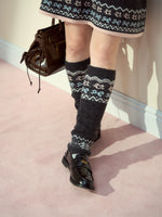 Vintage Fair Isle Leg Warmers