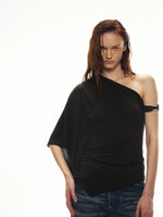 Asymmetric Batwing Top