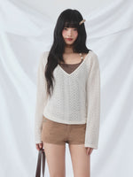 Beaded Cami Knit Set