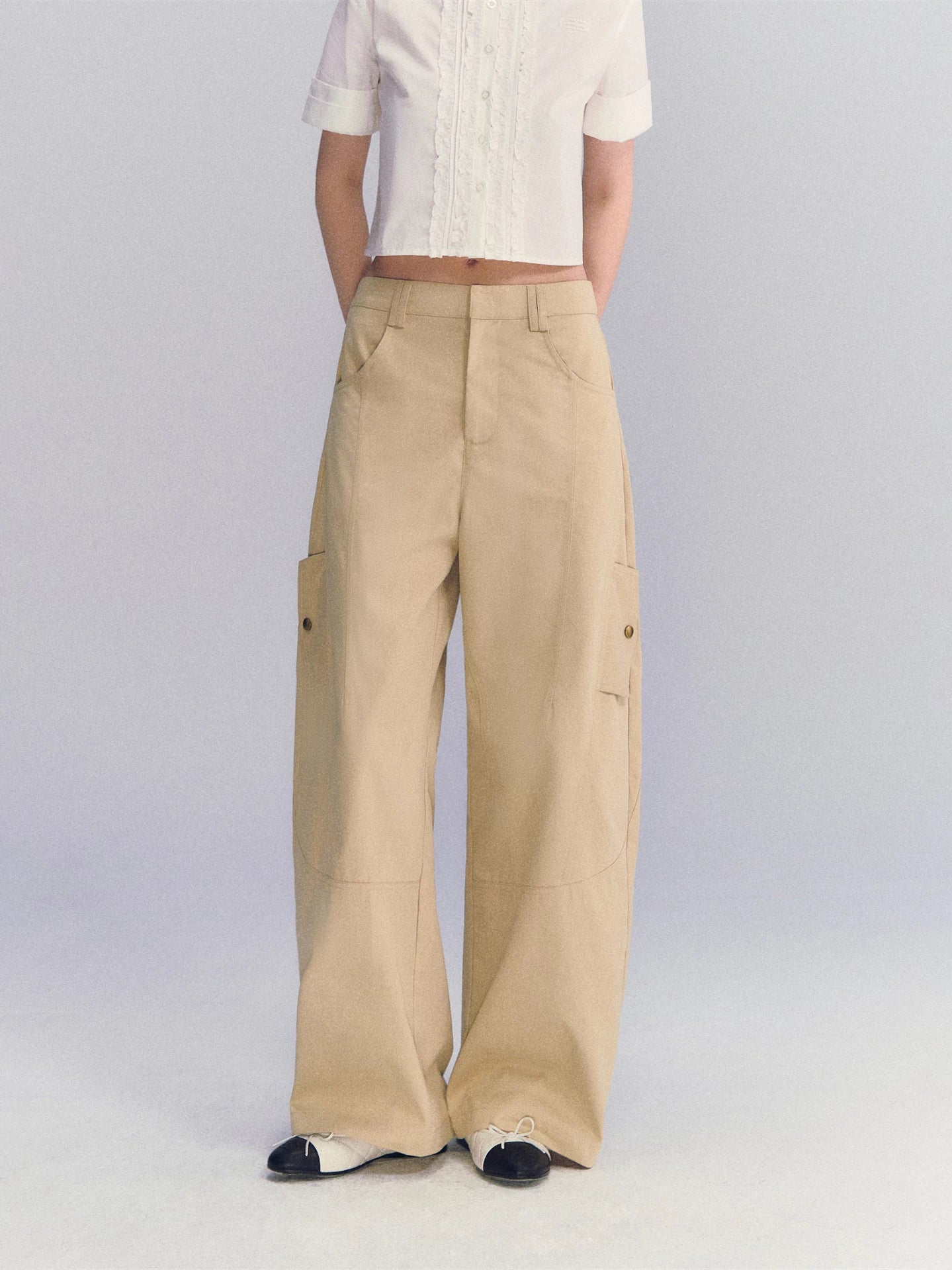 Cargo Straight Pants