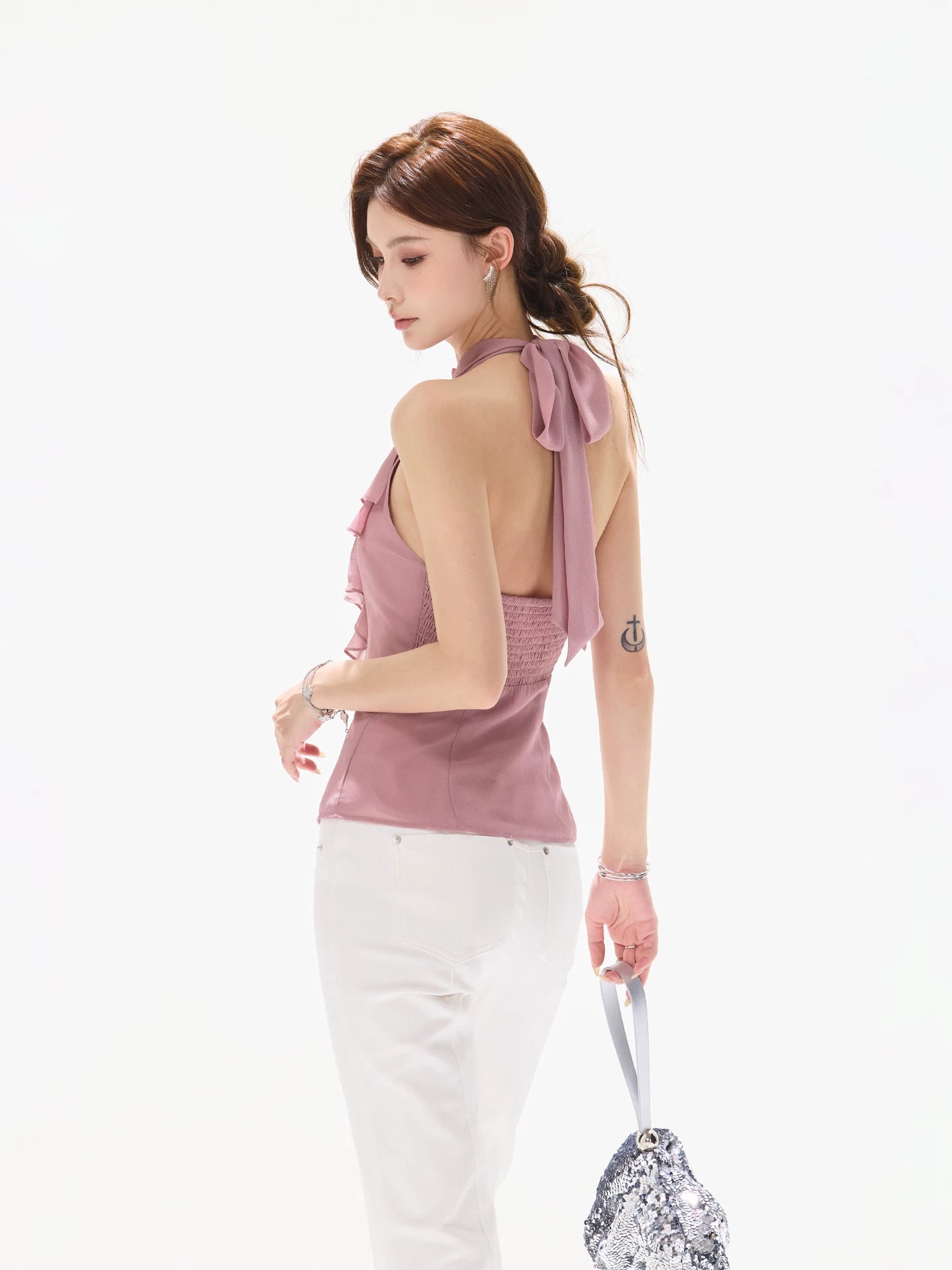 Rosemist Halter Top