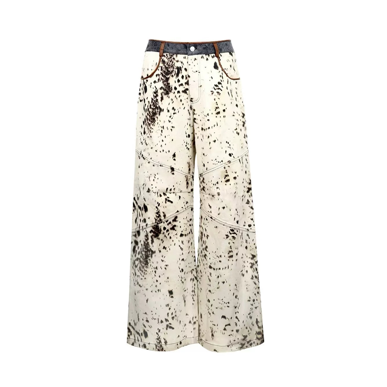 Leopard Print Cocoon Pants