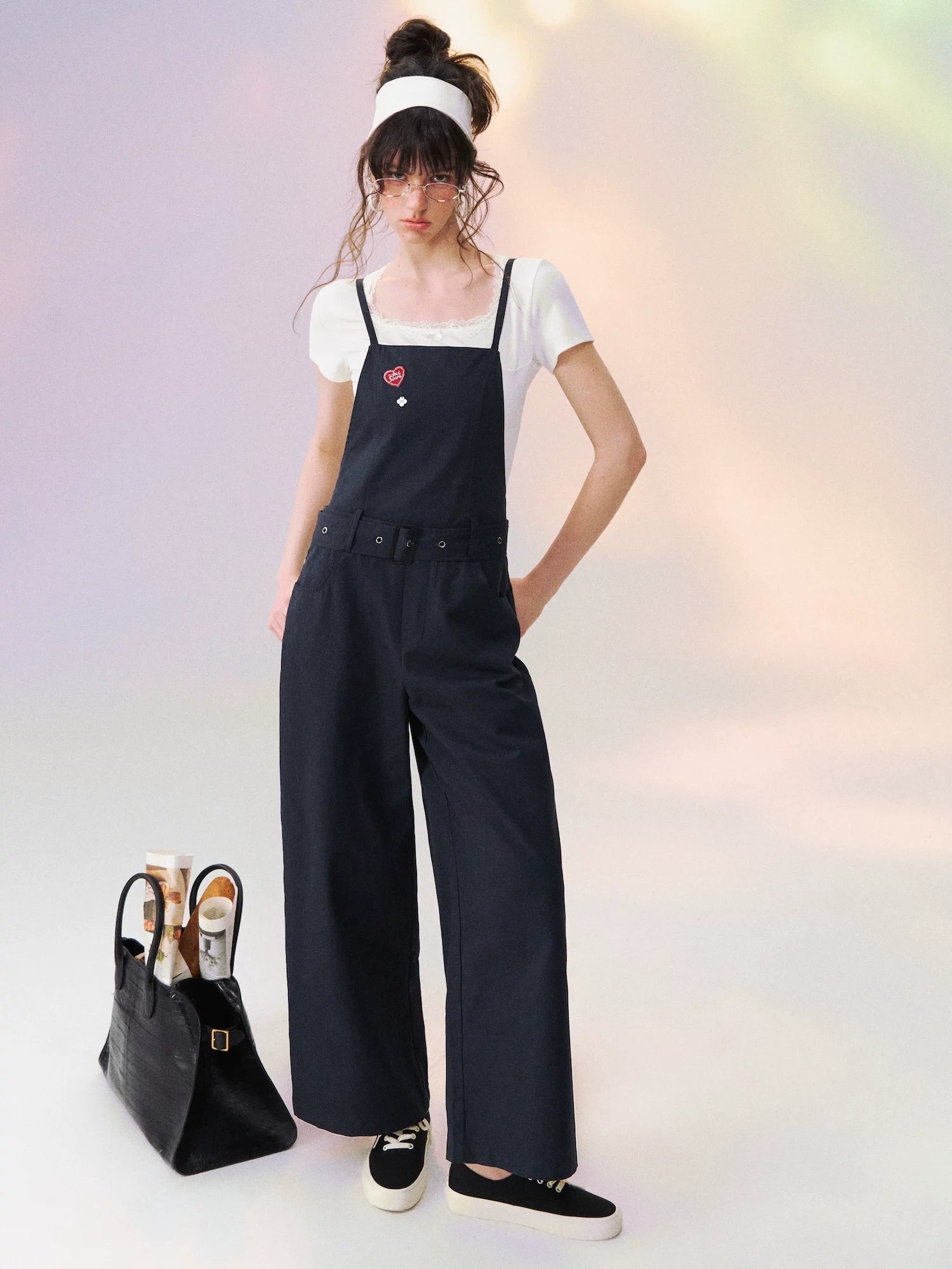 Vintage Relaxed Overall Pants