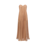 Thea Strapless Mesh Backless Dress