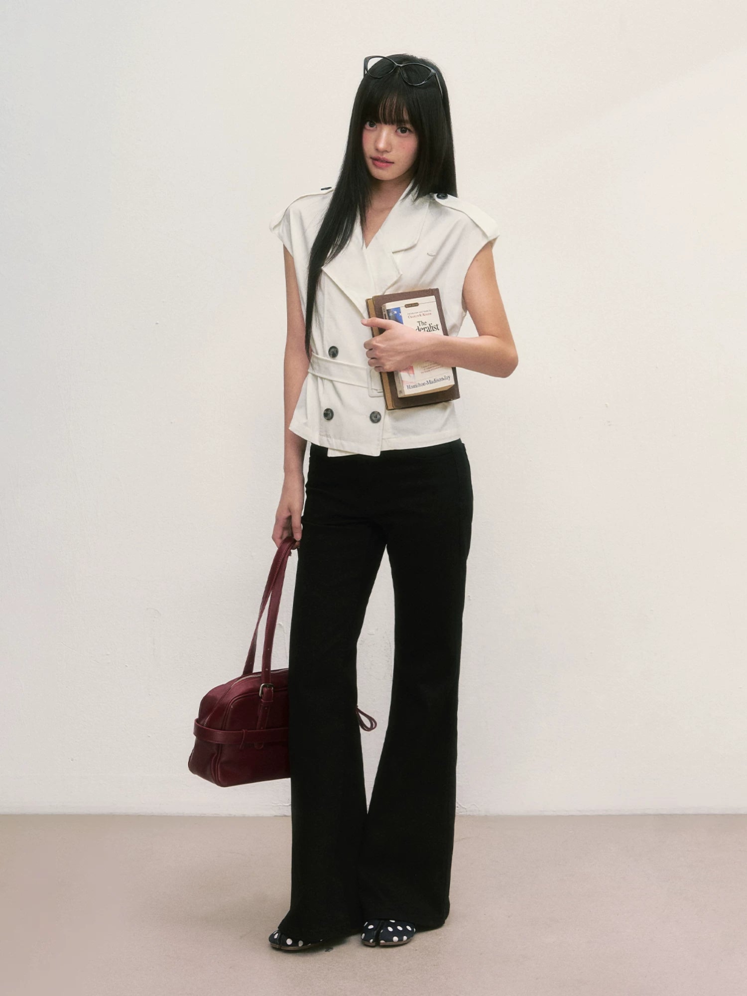 Double-Breasted Tailored Vest