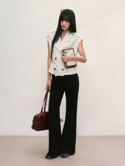 Double-Breasted Tailored Vest