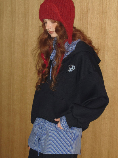 Plaid Layered Three-Piece Lounge Set