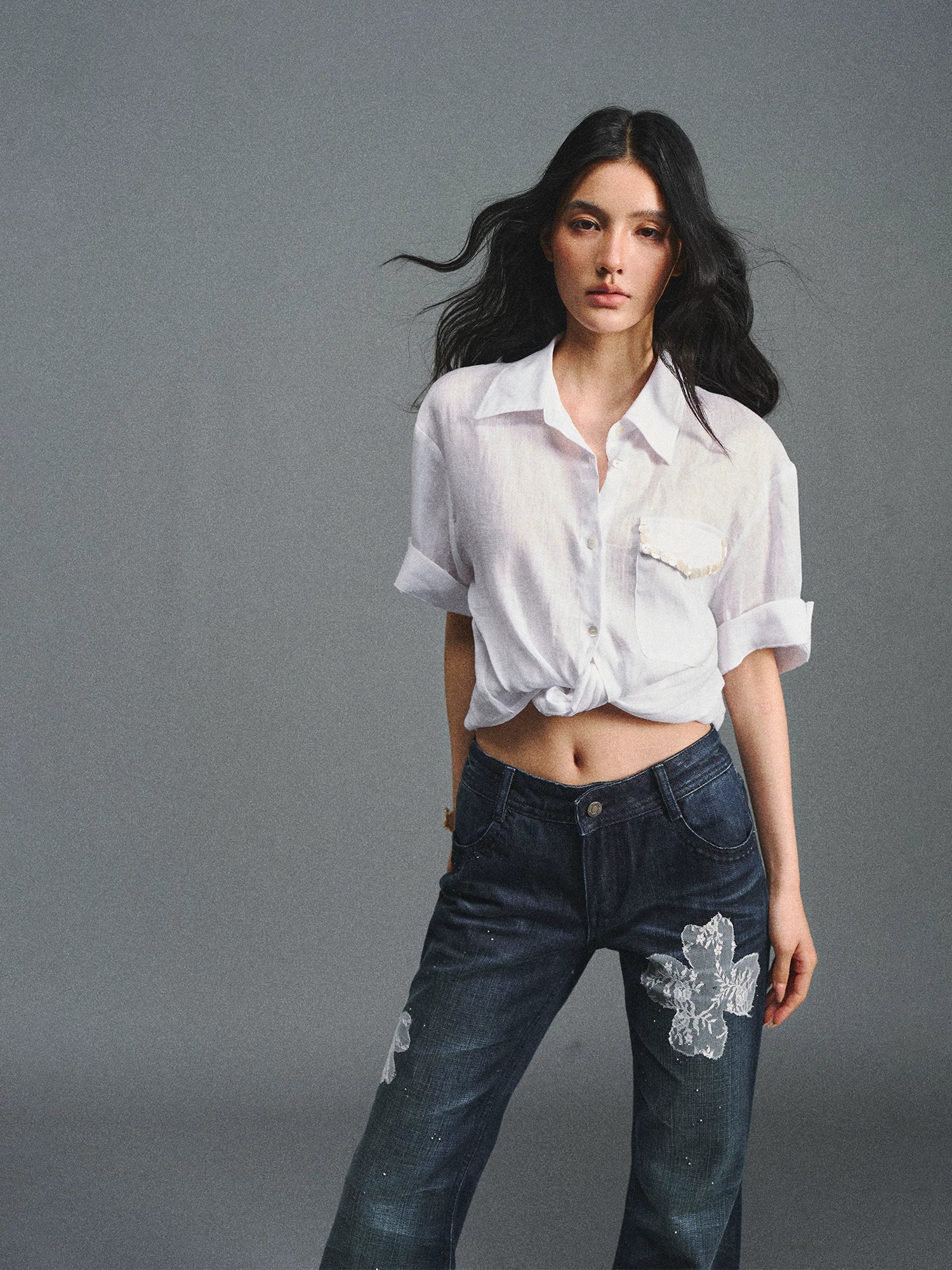 Relaxed Linen Short-Sleeve Shirt