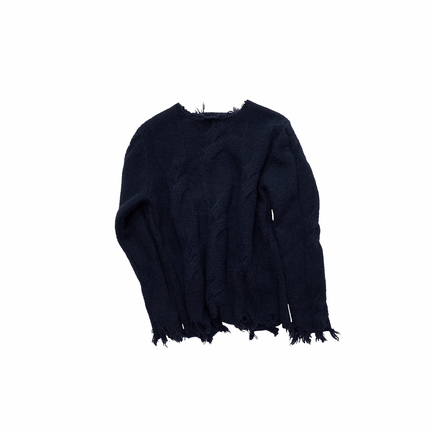 Cable Wool Brushed Sweater