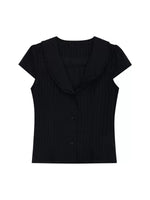 Striped V-Neck Shirt