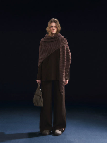 Waffle-Knit Lounge Set