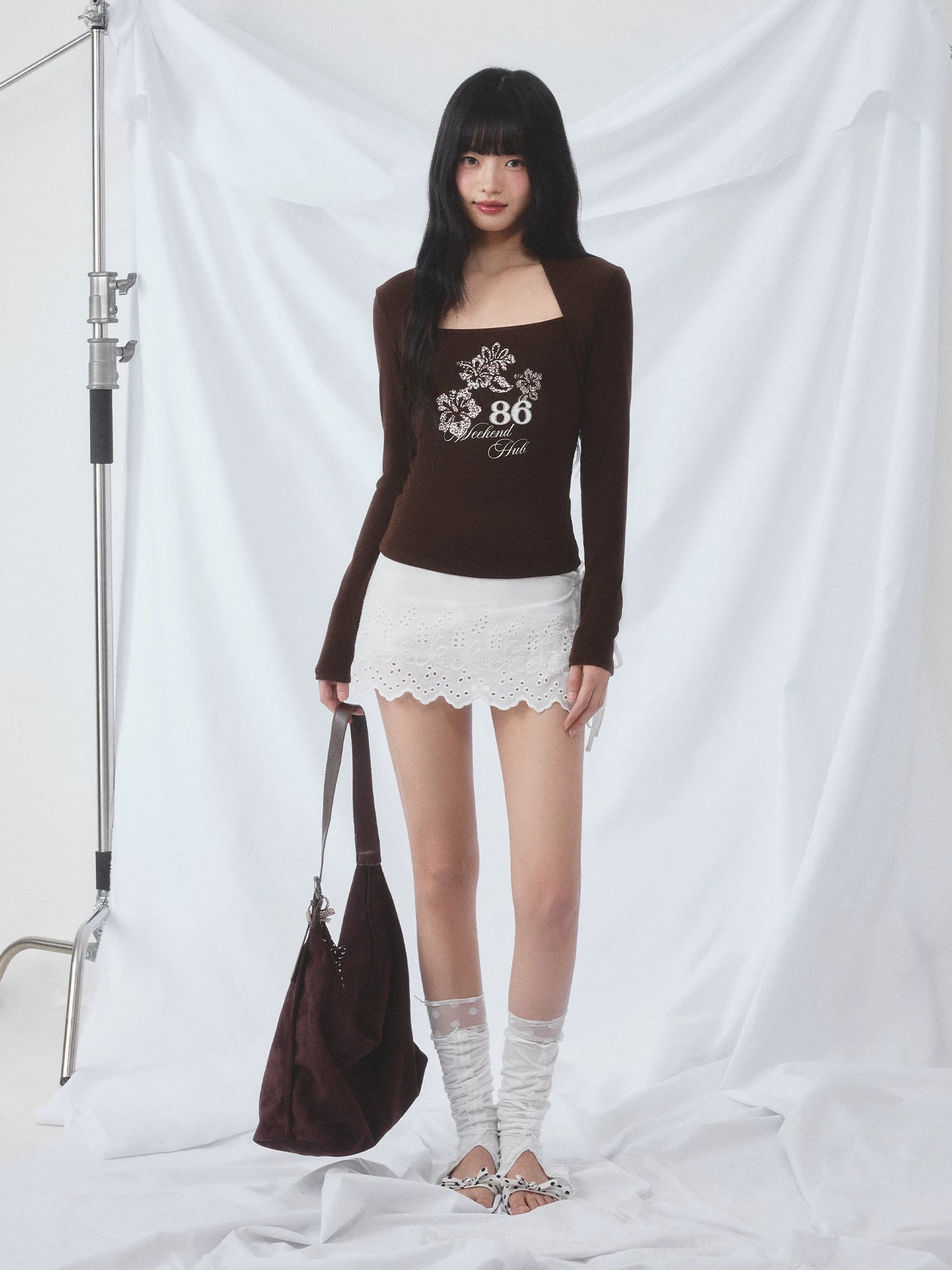 Square Neck Layered Tee