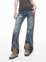 Cross Flare Jeans