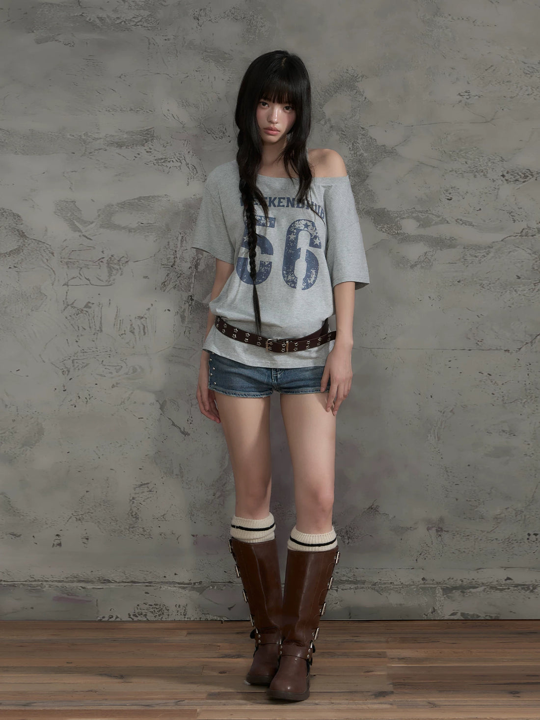 Vintage Off-Shoulder Tee