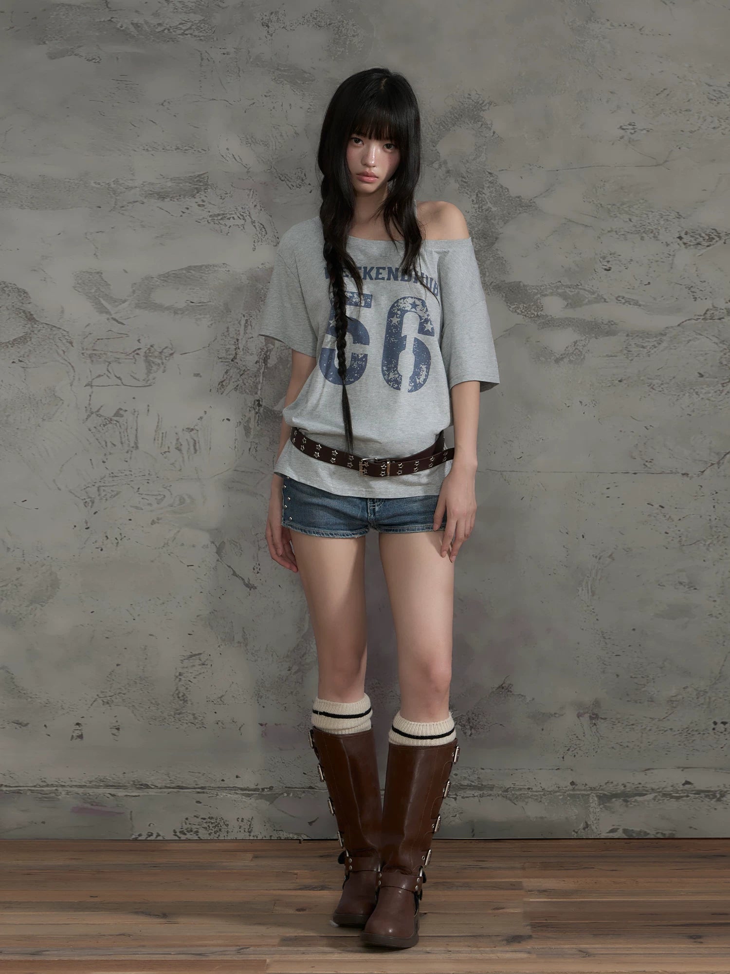 Vintage Off-Shoulder Tee