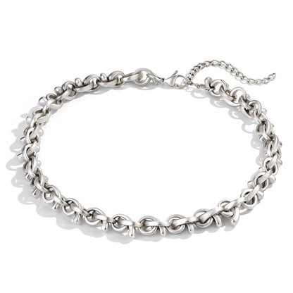 Vintage Bowknot &amp; Zircon Layered Choker