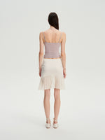 Drawstring Ruched Slim Cami