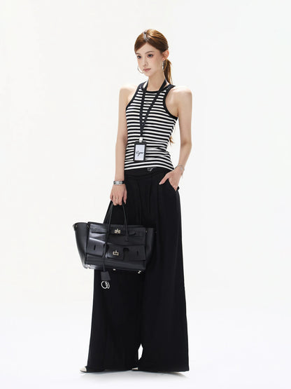 Striped Knit Tank Top