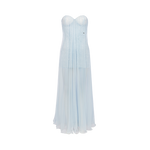 Thea Strapless Mesh Backless Dress