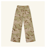 Ancient Myth Ink-splattered Drawstring Work Pants