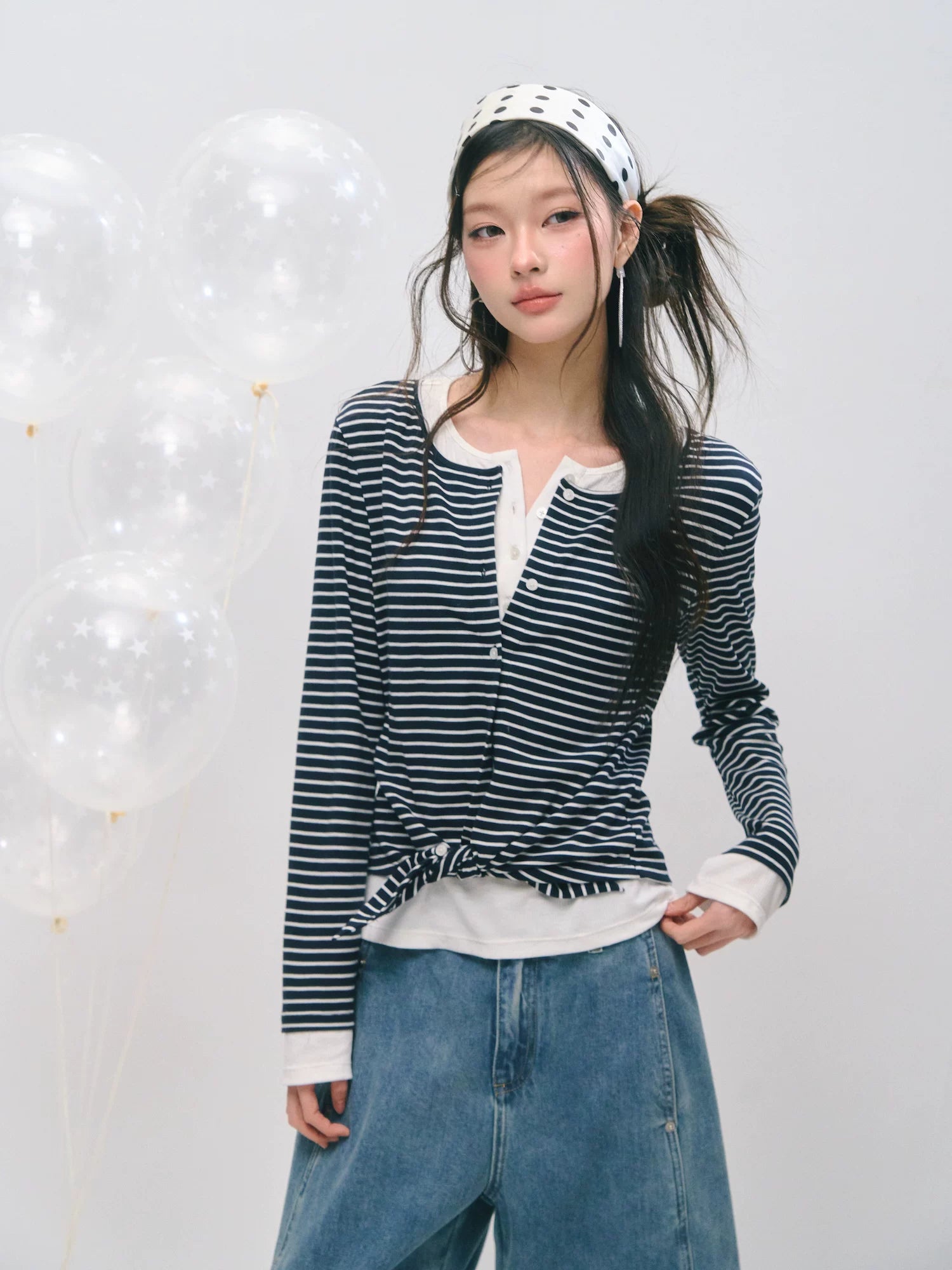 Layered Tencel Wool Tee