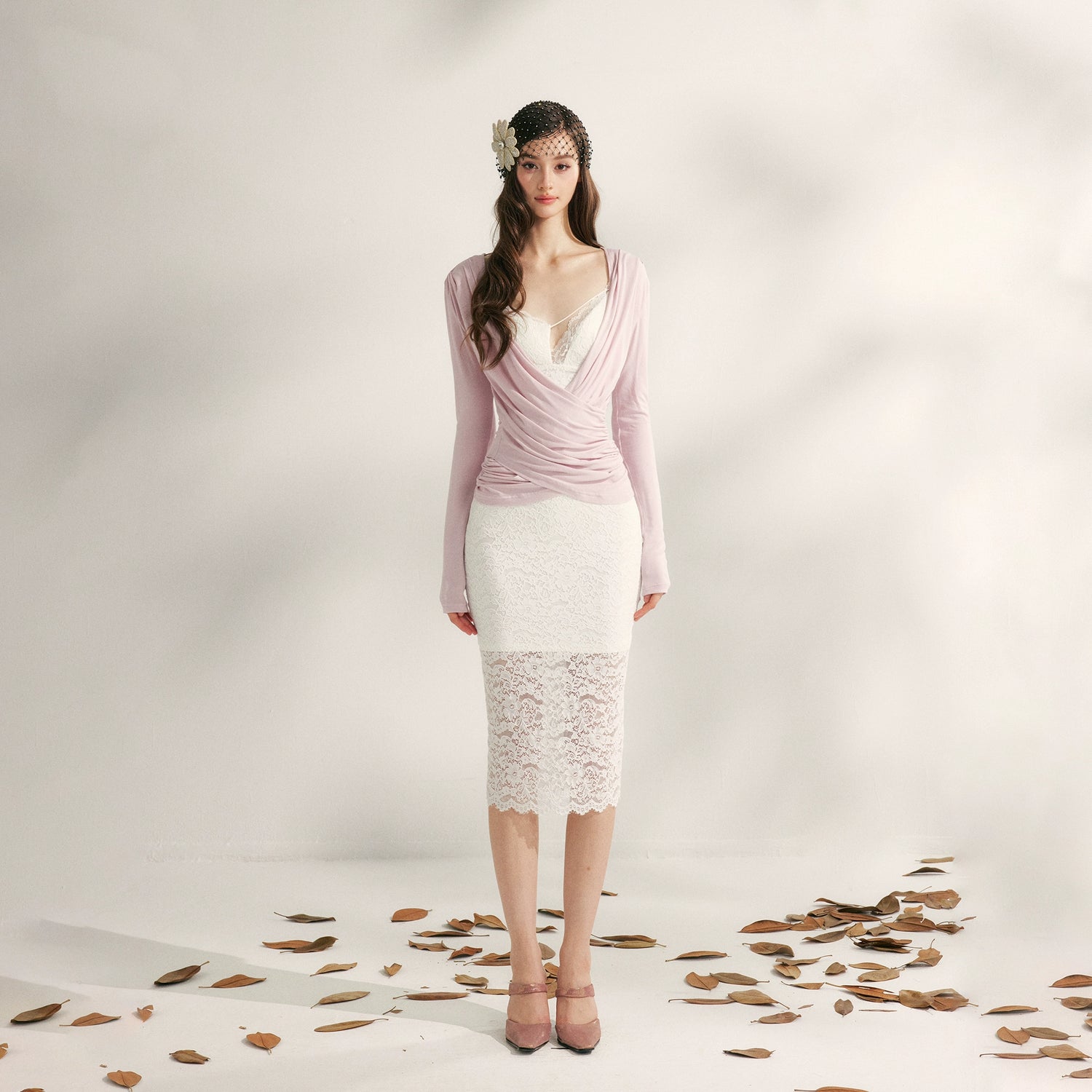 Autumn Tea Modal Knit Blouse