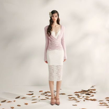 Autumn Tea Modal Knit Blouse