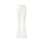 Polar Flare Stretch Denim Pants