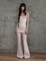 Striped Halter Tank Top