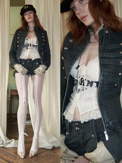 Napoleon Double Breasted Canvas Jacket