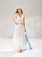 Pearl Texture Tiered Skirt