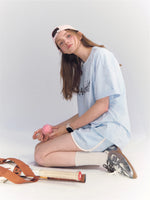 Contrast Trim Shorts